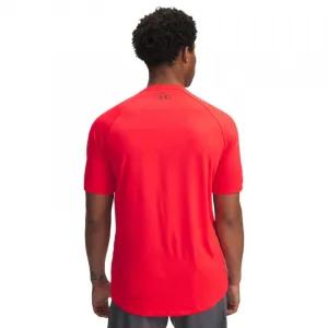 Pánske kompresné tričko s krátkym rukávom UNDER ARMOUR UA Tech Reflective SS-RED