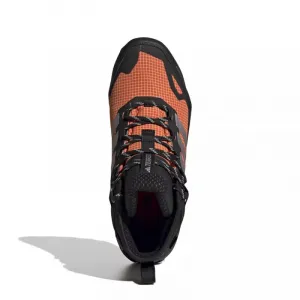 Pánska členková turistická obuv ADIDAS Terrex Skychaser AX5 Mid GTX Clima M core black matte silver semi impact orange