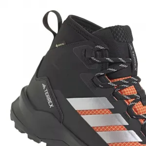 Pánska členková turistická obuv ADIDAS Terrex Skychaser AX5 Mid GTX Clima M core black matte silver semi impact orange