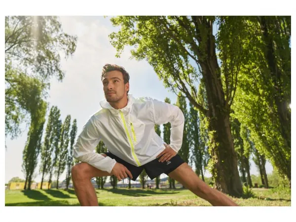 Crivit Pánske funkčné bežecké šortky 2 v 1 (čierna, S (44/46))