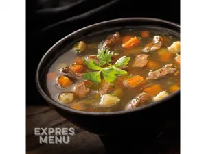 Jedlo EXPRES MENU Hovädzí vývar s mäsom a zeleninou 600g