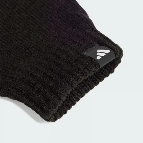 Dámska zimná čiapka ADIDAS Glove + Beanie 2 Pcs. Set black white