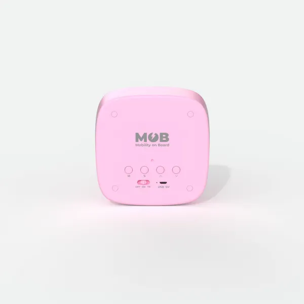 Budík a nočné svetlo – MOB Billy Clock and light – Marshmallow