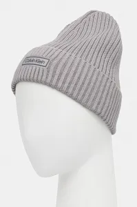 Čiapka s prímesou kašmíru Calvin Klein