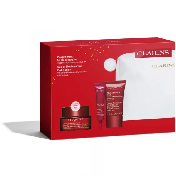 Clarins Super Restorative Holiday Season darčeková sada