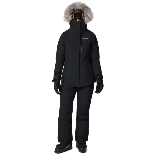 Columbia SHAFER CANYON II INSULATED PANT Dámske lyžiarske nohavice, čierna, veľkosť