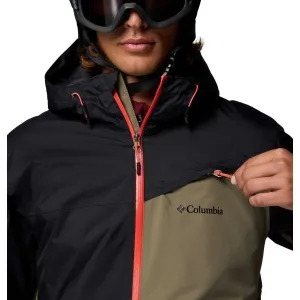 Columbia ICEBERG POINT JACKET Pánska lyžiarska bunda, khaki, veľkosť