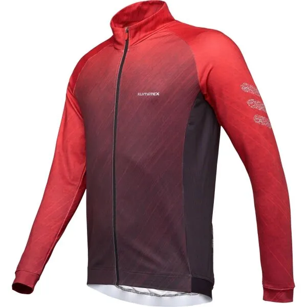 Klimatex HINAU Pánsky hrejivý cyklodres, červená, veľkosť