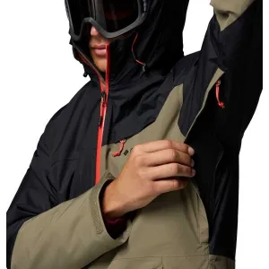 Columbia ICEBERG POINT JACKET Pánska lyžiarska bunda, khaki, veľkosť