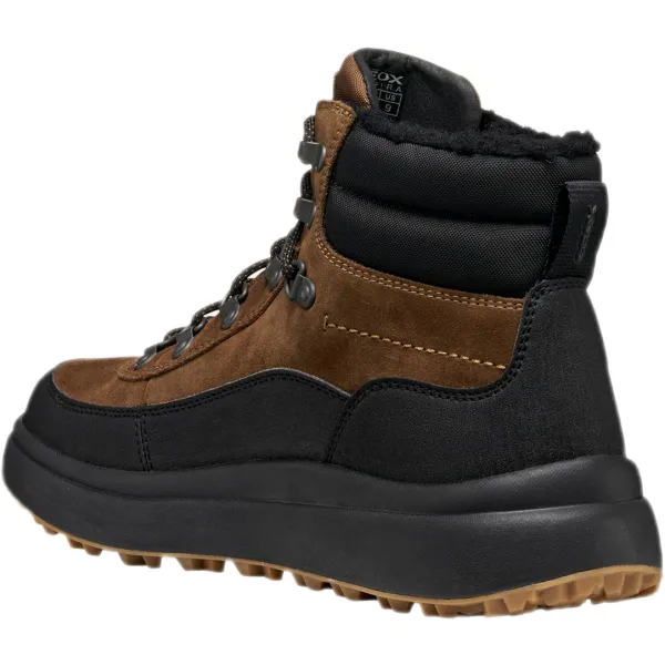 Dark Brown Men's Ankle Boots Geox Granito + Grip B A - Men