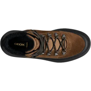 Dark Brown Men's Ankle Boots Geox Granito + Grip B A - Men