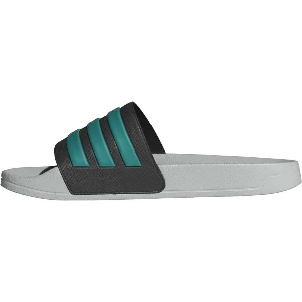 adidas ADILETTE SHOWER Pánske šĺapky, sivá, veľkosť 43