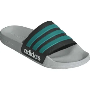 adidas ADILETTE SHOWER Pánske šĺapky, sivá, veľkosť 43