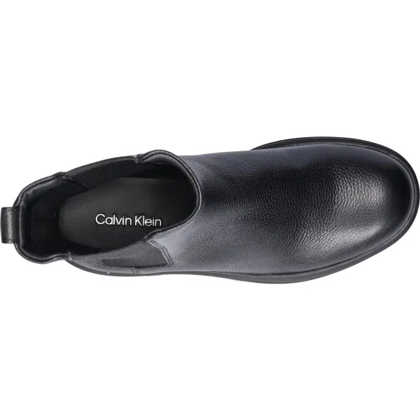 Calvin Klein LUGGED CHELSEA BOOT HIGH LTH Pánska členková obuv, čierna, veľkosť