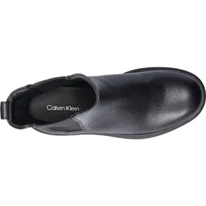 Calvin Klein LUGGED CHELSEA BOOT HIGH LTH Pánska členková obuv, čierna, veľkosť