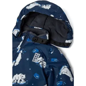 LEGO&reg; kidswear LWJERI 704 Detská zimná kombinéza, tmavo modrá, veľkosť