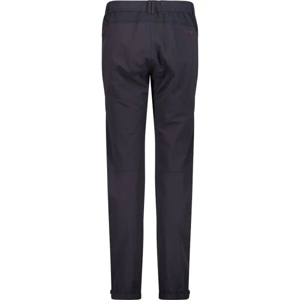 CMP WOMAN PANT Dámske outdoorové nohavice, čierna, veľkosť