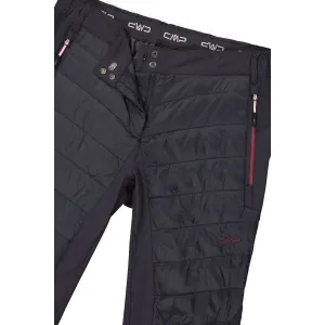 CMP WOMAN PANT Dámske outdoorové nohavice, čierna, veľkosť