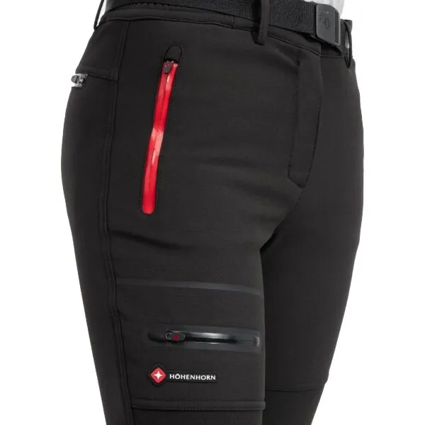 HÖHENHORN TREKMASTER Dámske outdoorové nohavice, čierna, veľkosť