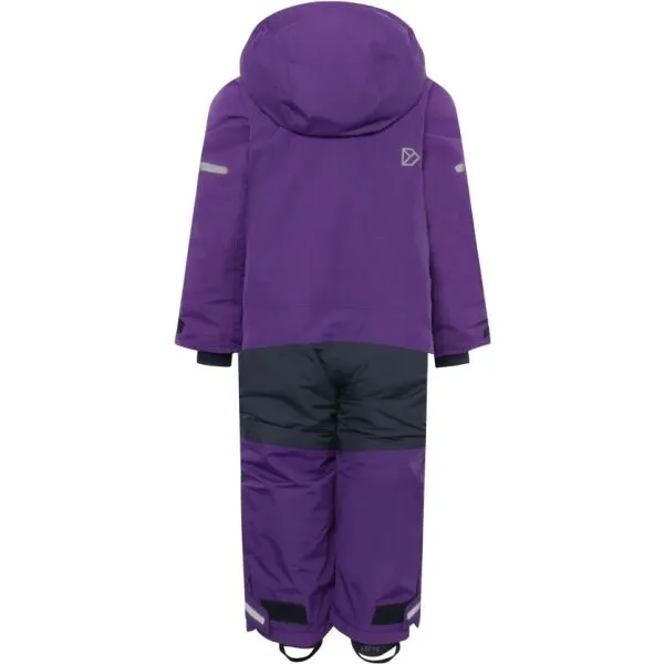 DIDRIKSONS FALKEN K COVERALL Detský overal, fialová, veľkosť