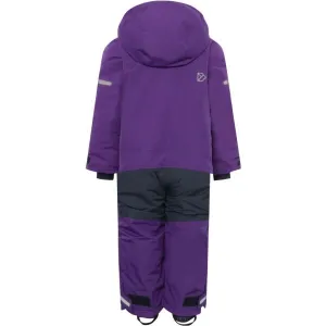 DIDRIKSONS FALKEN K COVERALL Detský overal, fialová, veľkosť