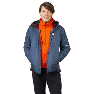 Hannah DEYN HOODY Pánska zateplená bunda, modrá, veľkosť