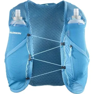 Salomon ACTIVE SKIN 8 SET Bežecká vesta, svetlomodrá, veľkosť
