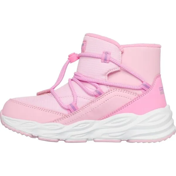 Skechers TURBO TREAD Detská zimná obuv, ružová, veľkosť