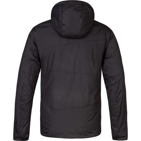 Hannah DEYN HOODY Pánska zateplená bunda, tmavo sivá, veľkosť