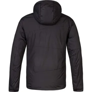 Hannah DEYN HOODY Pánska zateplená bunda, tmavo sivá, veľkosť