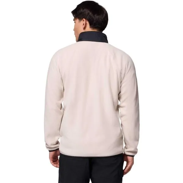Columbia FAST TREK OVERLAY FULL ZIP Pánska flísová mikina, béžová, veľkosť