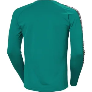 Helly Hansen LIFA ACTIVE STRIPE CREW Pánske funkčné tričko, zelená, veľkosť