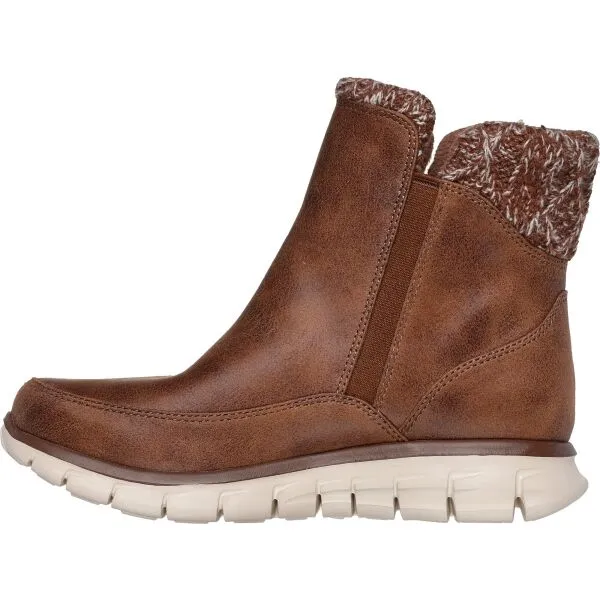 Skechers SYNERGY - LOVERY COLLAB Dámska zimná obuv, hnedá, veľkosť