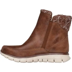 Skechers SYNERGY - LOVERY COLLAB Dámska zimná obuv, hnedá, veľkosť