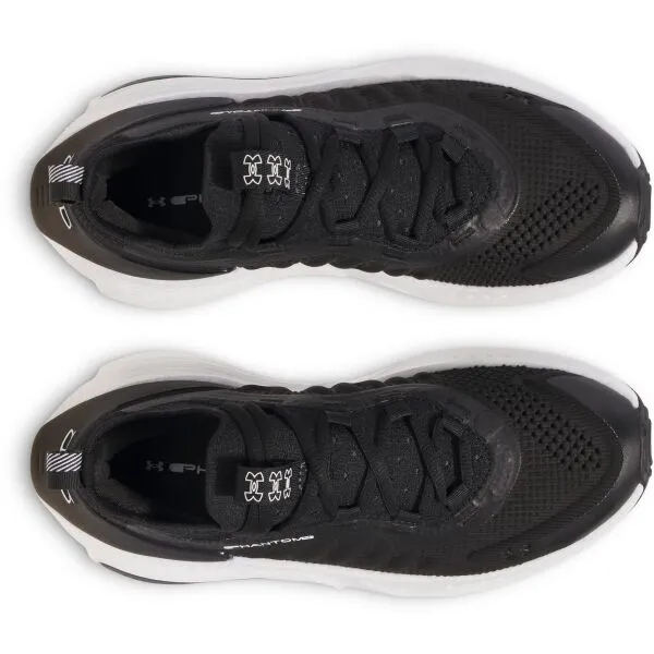 Under Armour GS PHANTOM 4 Chlapčenská vychádzková obuv, čierna, veľkosť 38.5
