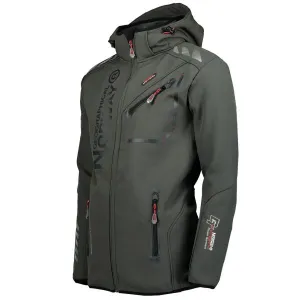 GEOGRAPHICAL NORWAY ROYAUTE GTX Pánska softshellová bunda, tmavo sivá, veľkosť