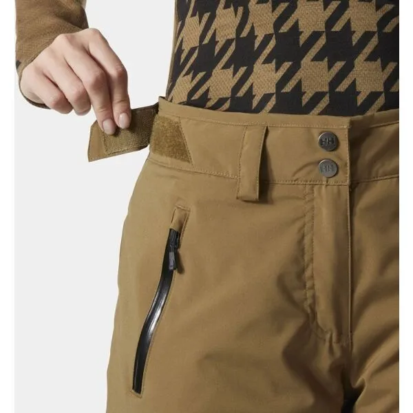 Helly Hansen W LEGENDARY INSULATED PANT Dámske lyžiarske nohavice, hnedá, veľkosť