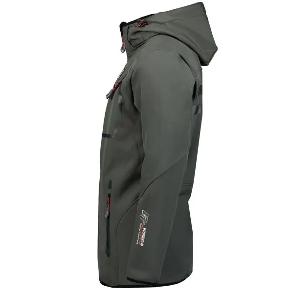 GEOGRAPHICAL NORWAY ROYAUTE GTX Pánska softshellová bunda, tmavo sivá, veľkosť