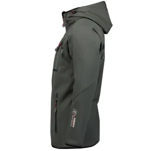 GEOGRAPHICAL NORWAY ROYAUTE GTX Pánska softshellová bunda, tmavo sivá, veľkosť
