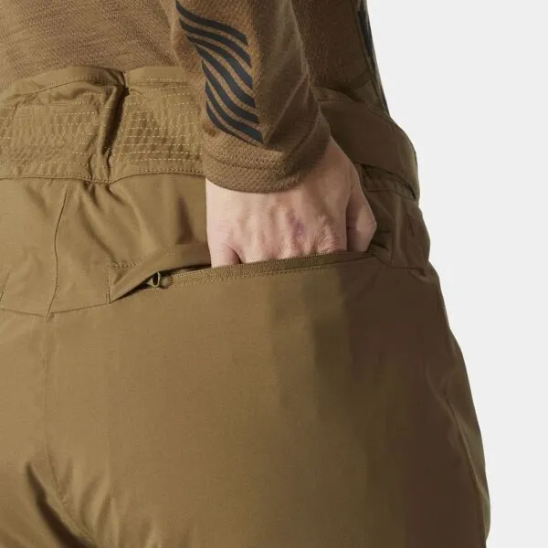 Helly Hansen W LEGENDARY INSULATED PANT Dámske lyžiarske nohavice, hnedá, veľkosť