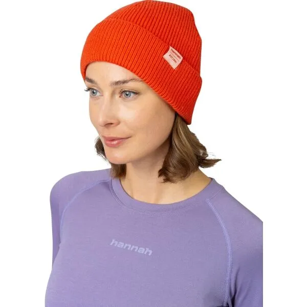 Hannah PAGO W Dámska zimná čiapka, oranžová, veľkosť