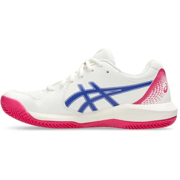 ASICS GEL-DEDICATE 8 CLAY W Dámska tenisová obuv, biela, veľkosť 37