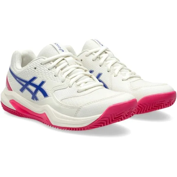ASICS GEL-DEDICATE 8 CLAY W Dámska tenisová obuv, biela, veľkosť 37