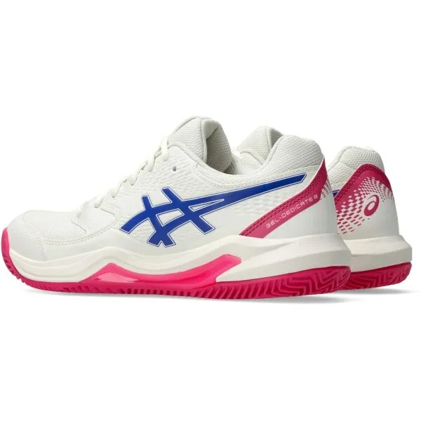 ASICS GEL-DEDICATE 8 CLAY W Dámska tenisová obuv, biela, veľkosť 37