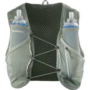 Salomon ACTIVE SKIN 8 SET Bežecká vesta, svetlo zelená, veľkosť