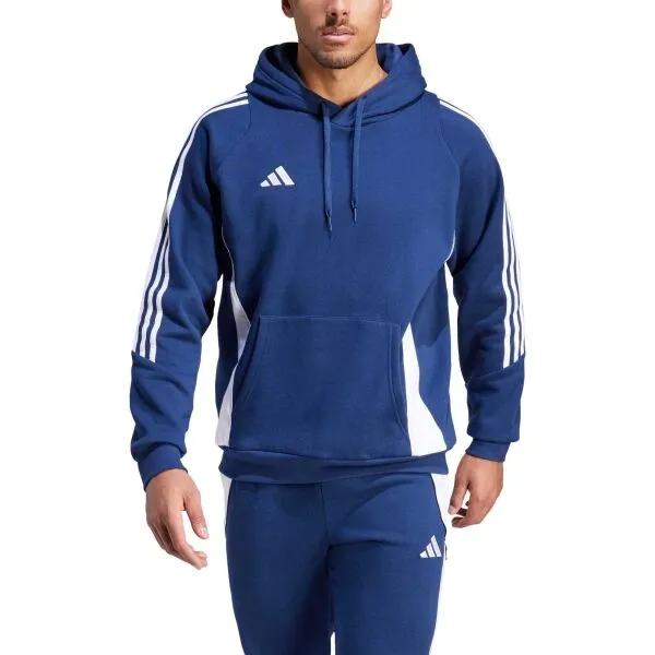 adidas TIRO 24 SWEAT Pánska mikina, tmavo modrá, veľkosť