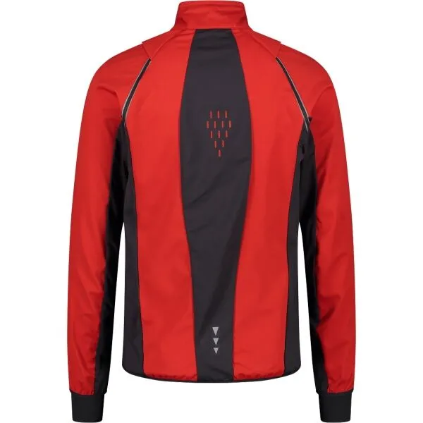 CMP MAN JACKET Pánska hybridná bunda, červená, veľkosť