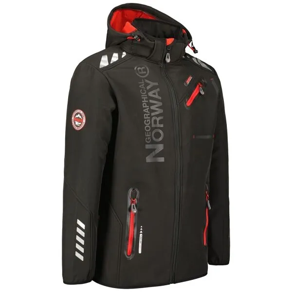 GEOGRAPHICAL NORWAY ROYAUTE GTX Pánska softshellová bunda, čierna, veľkosť