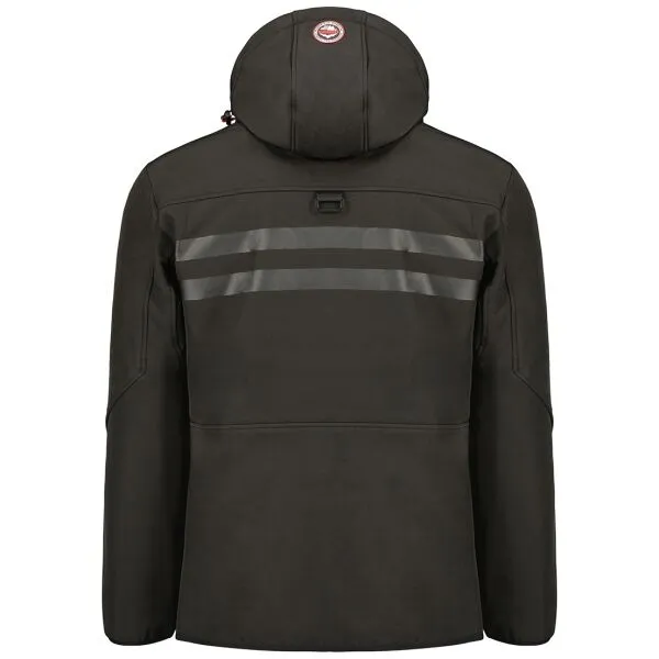 GEOGRAPHICAL NORWAY ROYAUTE GTX Pánska softshellová bunda, čierna, veľkosť