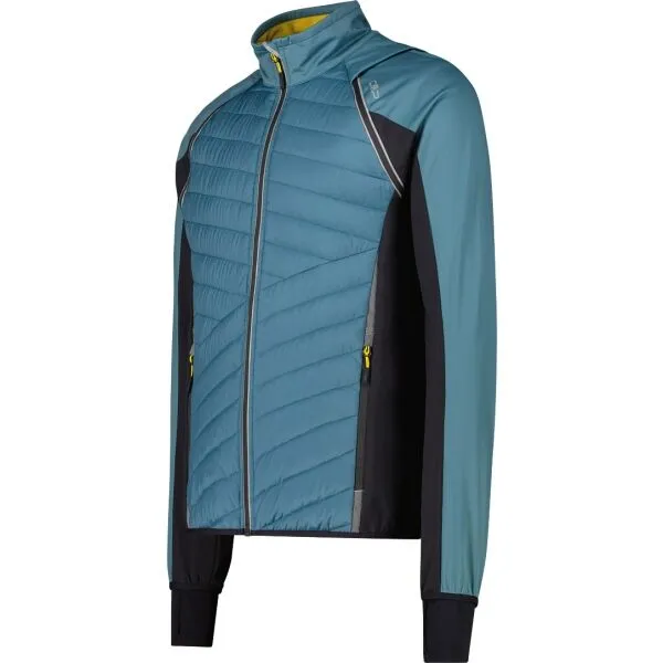 CMP MAN JACKET Pánska hybridná bunda, tmavo modrá, veľkosť